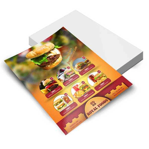 Folheto em Couché Brilho