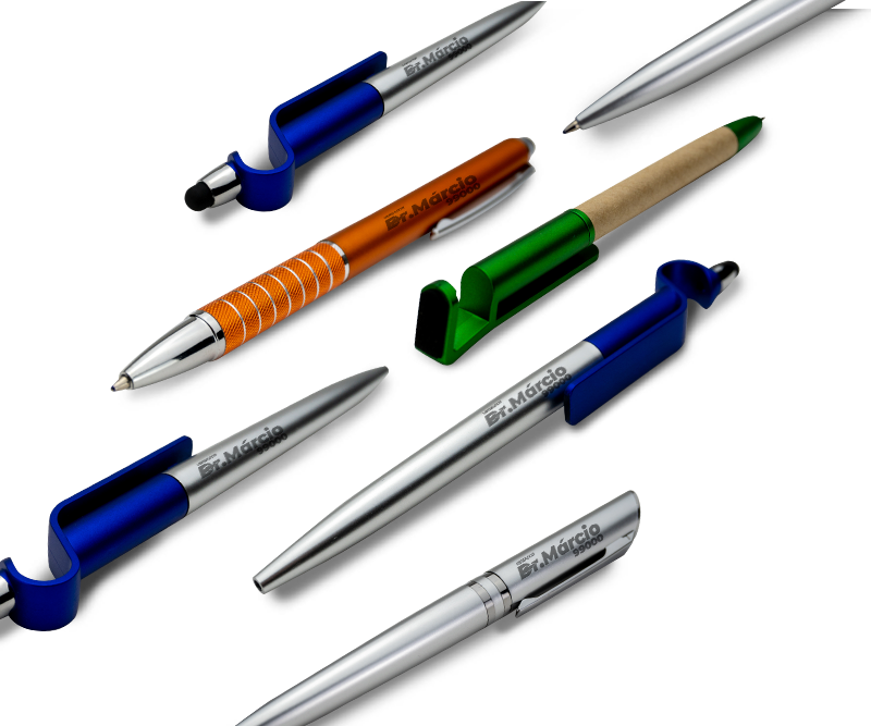 Canetas personalizadas