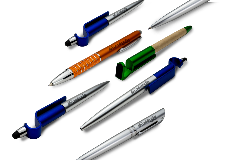 Canetas personalizadas